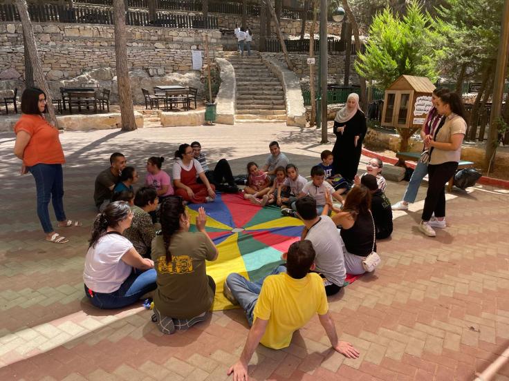 Activities for children with disabilities at Annahda